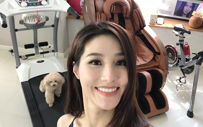 Học theo phong cách chăm sóc sức khỏe của Diễm My 9x