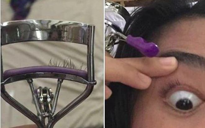 Cái kết thốn của cô nàng mê làm đẹp nhỡ tay bấm mạnh lông mi