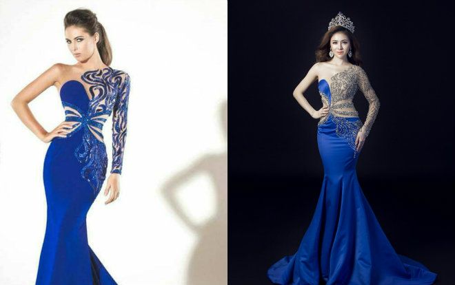 Sau khi bị NTK tố vô ơn, Thư Dung tiếp tục vướng vào 'phi vụ' mặc váy đạo nhái