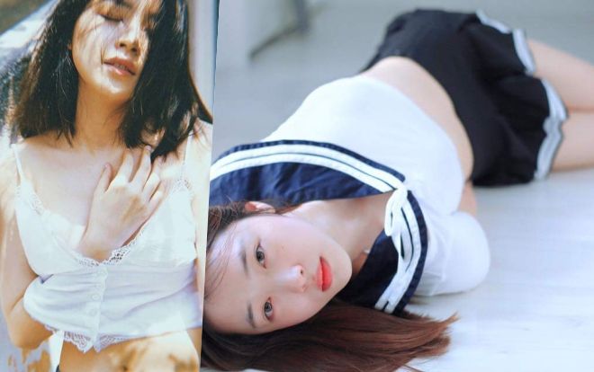 Tung hình thanh xuân nhưng Chi Pu lại khêu gợi quá đà như Sulli chụp ảnh 'lolita'?