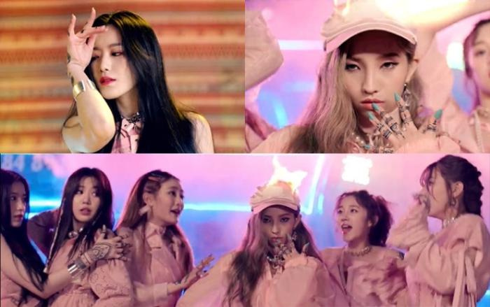 Girlgroup mới nhà Cube chất phát ngất, 'đầu bốc cháy' trong MV debut