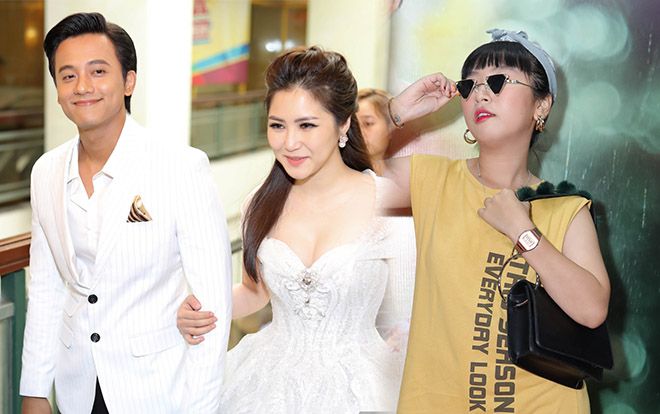 Trước mặt Hương Tràm, Trang Hý tỏ tình với Mai Tài Phến tại buổi ra mắt phim 'Em gái mưa'