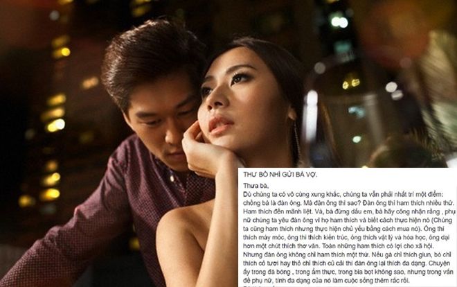 Chất giọng thảo mai, đáng ghét ‘hết phần thiên hạ’- dân mạng không thể tin nổi đây là bức thư bồ nhí gửi vợ nhờ đón chồng về