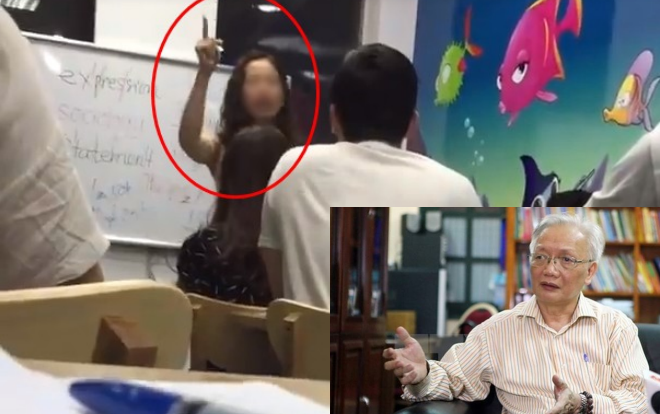 'Giáo viên tiếng Anh chửi học viên mặt lợn là hành vi phản giáo dục'