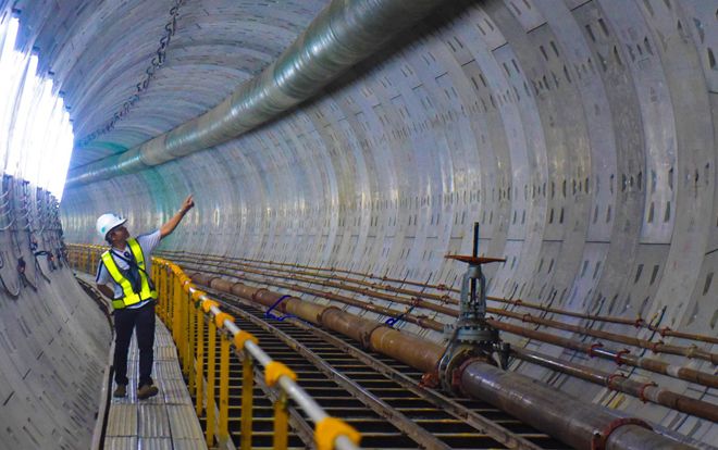 Cận cảnh đường hầm metro dưới lòng đất Sài Gòn - nơi không thể phân biệt ngày và đêm