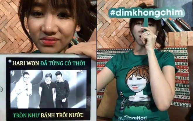 Bà xã Trấn Thành: 'Cộng đồng mạng cứ dìm, Hari Won không bao giờ chìm'