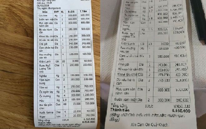 Vụ nhóm khách Trung Quốc không trả tiền và gây gổ với phía nhà hàng: Nhân viên tính nhầm gần 1 triệu đồng