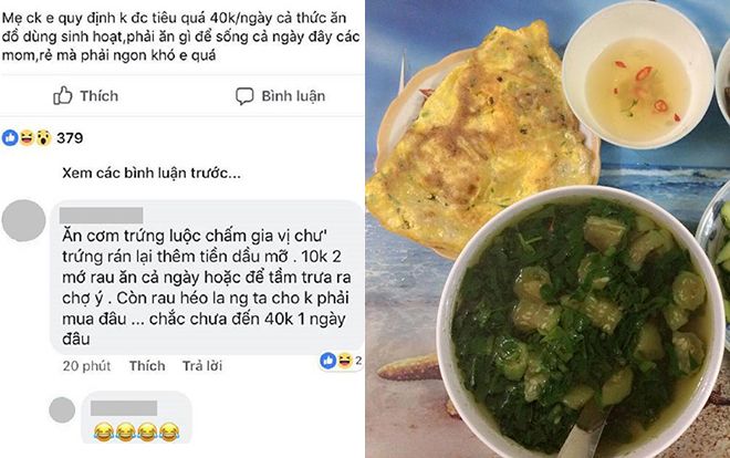 40 nghìn/ngày là ngân sách chi tiêu mà mẹ chồng bàn giao, cô con dâu hớt hải lên mạng nhờ trợ giúp