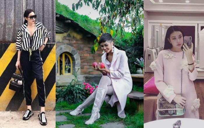 Bị loạt sao Việt 'phớt lờ', boots nilon trong suốt lại được H'Hen Niê 'mạo hiểm' trưng dụng