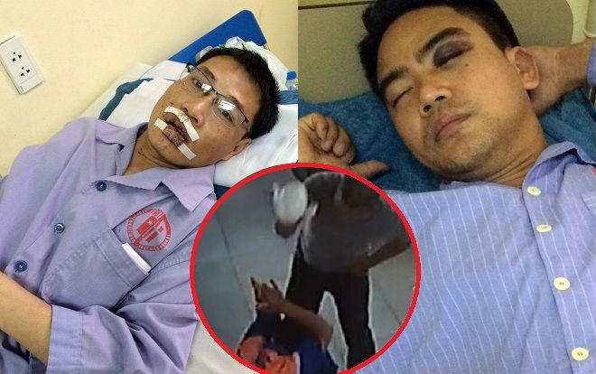 Triệu tập người đàn ông hành hung nhân viên bán xăng đến nhập viện