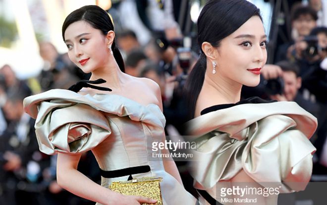 Thảm đỏ Cannes ngày 4: 'Đóa hồng bạc' Phạm Băng Băng giá đáo, tất cả hãy 'chạy ngay đi'
