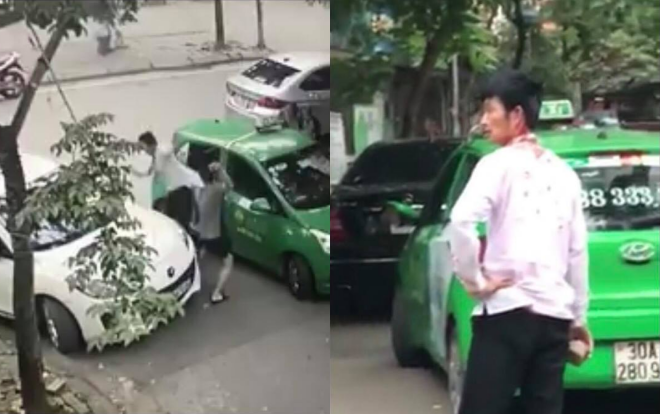 Công an điều tra người đàn ông đi Mercedes cầm gạch tấn công tài xế chảy máu đầu