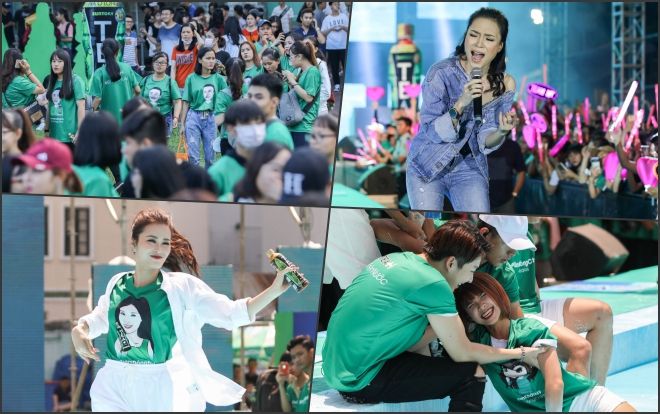 Giới trẻ và loạt sao Việt phủ xanh sân vận động Hoa Lư tại sự kiện 'TEA+ Đi trên nước'