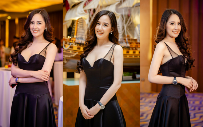 Mai Phương Thúy diện đầm cúp ngực trễ nải, đeo đồng hồ gần 2 tỷ đồng đi sự kiện