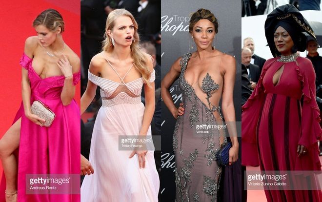 'Shock văn hóa' với những gương mặt 'lố, lộ và dị' trên thảm đỏ Cannes 2018 ngày 7