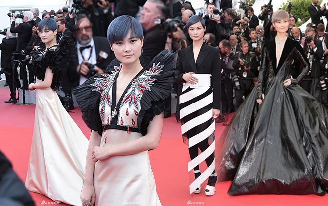 Vượt mặt Phạm Băng Băng, Lý Vũ Xuân được bình chọn trang phục thảm đỏ Cannes đẹp nhất