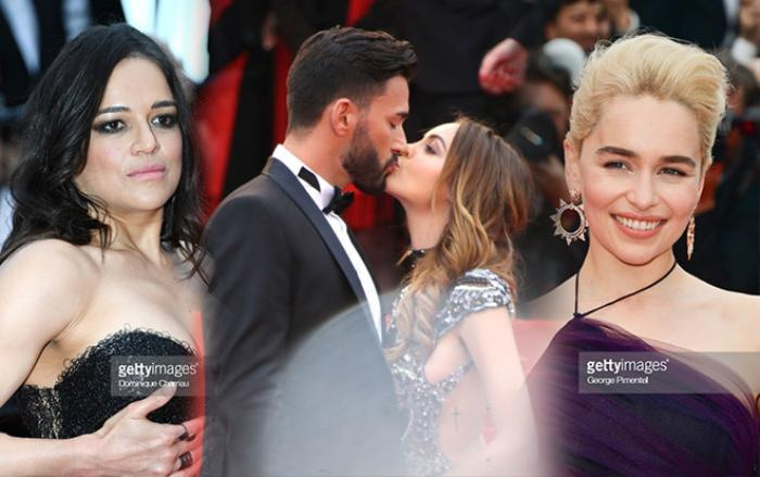 Cannes ngày 8: Michelle Rodriguez khổ sở vì ngực 'khủng', Mẹ rồng Emilia Clarke chiếm spotlight vì quá xinh đẹp