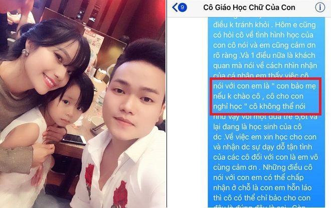 Mẹ trẻ bức xúc khi cô giáo dạy chữ kiên quyết cho con… thôi học vì phụ huynh không chào cô