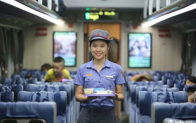 Cận cảnh toa tàu thế hệ 3 chất lượng cao vừa được ngành đường sắt đưa vào hoạt động