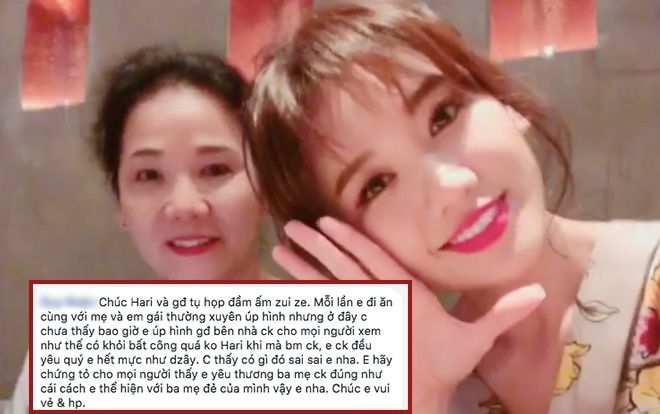 Bị quy chụp chỉ yêu thương nhà mẹ đẻ và ít quan tâm nhà chồng, Hari Won lịch sự đáp trả