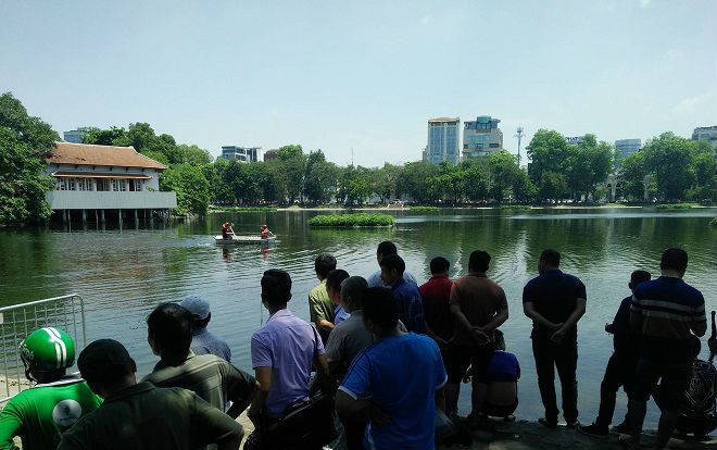 Nhảy xuống hồ Thiền Quang cứu nam thanh niên tự tử, người đàn ông tử vong