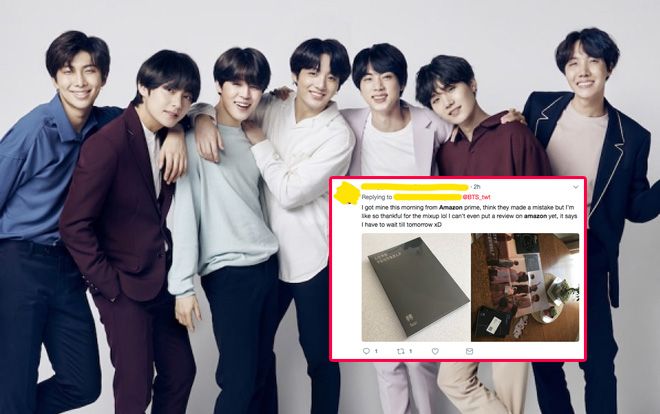 Lỗi vận chuyển hàng, một fan BTS nhận được album dù đĩa còn… chưa lên kệ