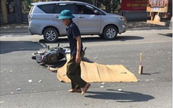 Tai nạn thương tâm: Nữ sinh cấp 3 bị xe container cán tử vong