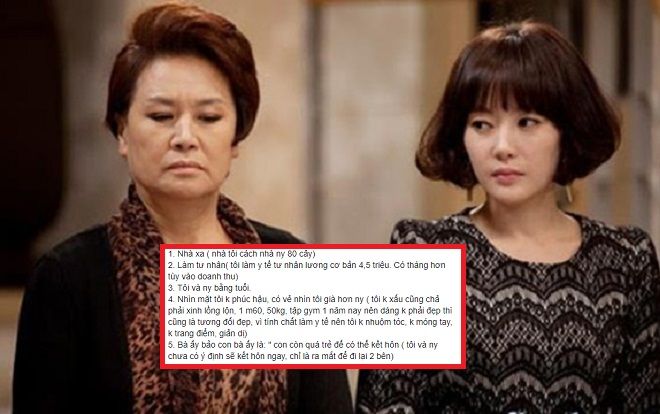 Mẹ bạn trai đưa ra 5 lý do không chấp nhận, dân mạng sục sôi khuyên cô gái chấm dứt nhanh khỏi phí tuổi thanh xuân