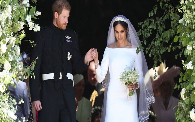 Những khoảnh khắc tuyệt đẹp trong đám cưới cổ tích của Hoàng tử Anh