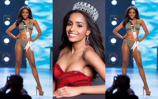 Nhan sắc 'da màu' nóng bỏng nhất Hoa hậu Mỹ được dự đoán là đối thủ của H'Hen Niê