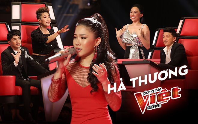 Nghẹt thở phút 89 với tiết mục của cô gái được bộ tứ HLV The Voice chọn