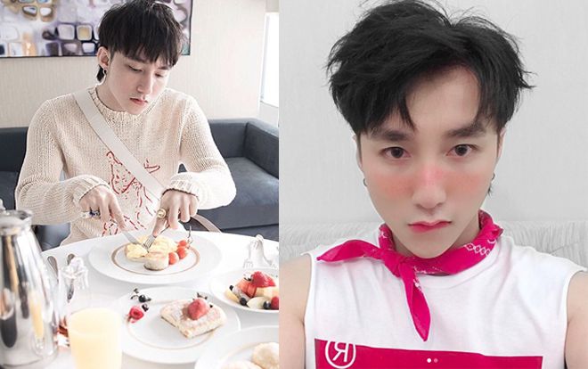 Ăn mặc bớt quái và đánh má hồng 'say rượu', chuyện gì đang xảy ra với Sơn Tùng thế?