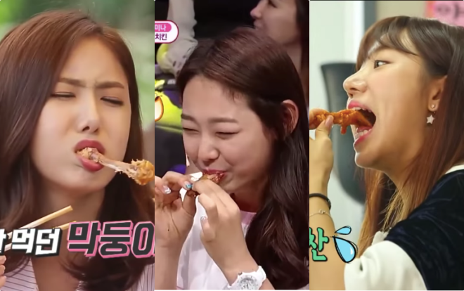 Gà rán - món ăn 'quốc dân' đánh bay hình tượng của các show truyền hình Hàn Quốc