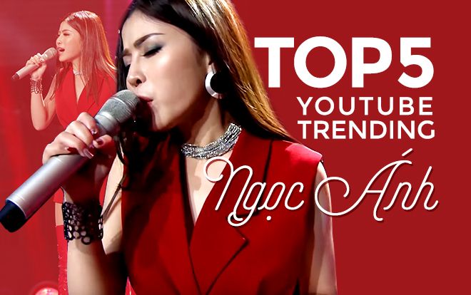 Chỉ 1 ngày sau phát sóng, 'Nâng được thì buông được' của Ngọc Ánh nhanh chóng lọt top 5 Youtube trending