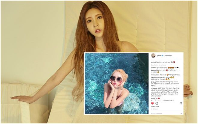Qri bất ngờ 'nhử' fan bằng tiếng Việt, T-ara chuẩn bị tái hợp và trở lại Việt Nam?
