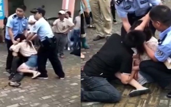 Cắn lưỡi bạn trai đến biến dạng, cảnh sát phải xịt hơi cay để cô gái buông tha