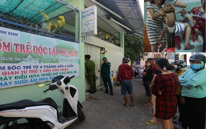 Sẽ khởi tố bảo mẫu vừa đút cháo vừa đánh vào mặt trẻ về tội hành hạ người khác