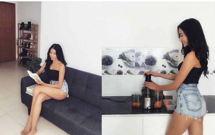 Hoàng Thùy ngày càng sexy kể từ khi tăng cân, Lilly Nguyễn diện áo choàng tắm quyến rũ