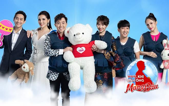 Trước giờ G, ngắm bộ ảnh đẹp 'động lòng người' của dàn sao Khi đàn ông mang bầu