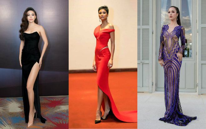 Ba 'Nữ hoàng thảm đỏ' mới của Vbiz gọi tên… Mâu Thuỷ, H'Hen Niê, Vũ Ngọc Anh