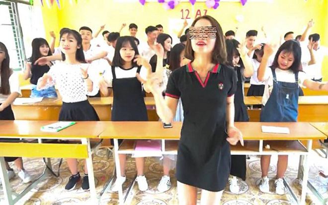 Sự thật clip cô giáo dẫn đầu lớp học 'quẩy cực sung' như trong bar