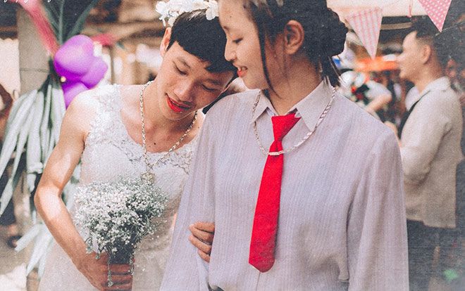 Tạm biệt tuổi học trò, teen cuối cấp Nam Định quẩy hết nấc với bộ ảnh kỷ yếu phong cách đám cưới