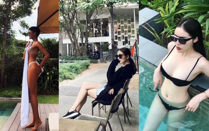 H'Hen Niê và Kỳ Duyên đọ dáng cùng bikini, Tăng Thanh Hà xuất hiện cá tính sau hai lần sinh con