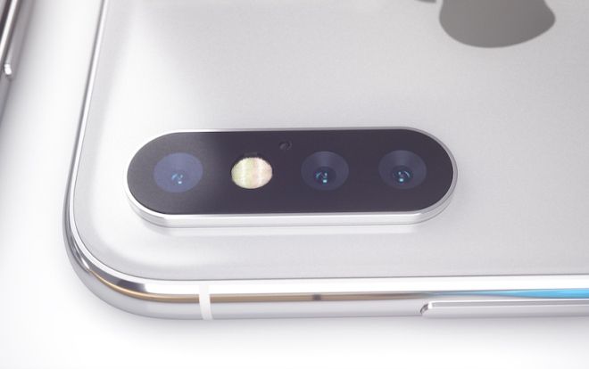 iPhone X mới mà Apple sắp ra mắt sẽ có đến 3 camera sau