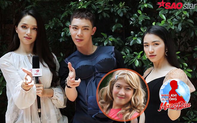 Mặc thử áo bầu, ERIK bất ngờ đòi thay thế Trường Giang cặp kè 'chị đại' Hương Giang