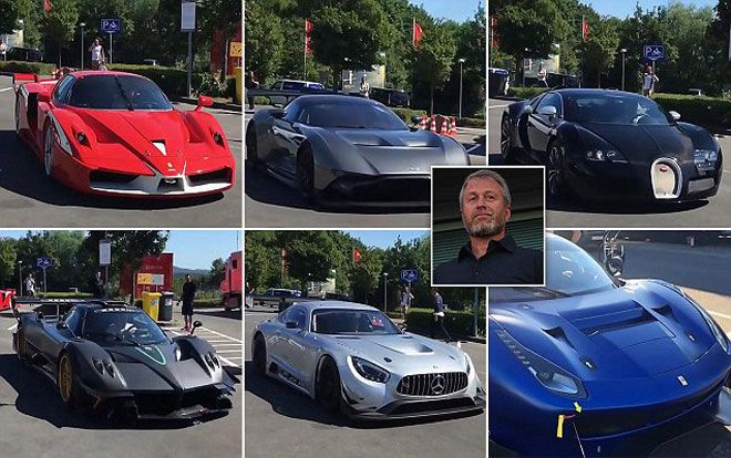 Ngắm dàn ‘xế hộp’ trị giá gần 16 triệu bảng của ông chủ Chelsea