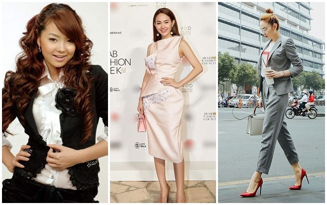 'Giật mình' với phong cách thời trang thay đổi đến chóng mặt của Minh Hằng