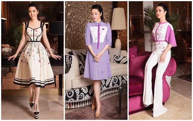 Không cần hở bạo, Hoa hậu 'không tuổi' Giáng My vô cùng quyến rũ với dáng vóc chuẩn