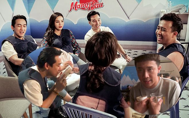 Hứa Vĩ Văn phát cuồng vì kem chuối - Trấn Thành vừa ăn chè, uống trà sữa 'nuốt trọn đắng cay'