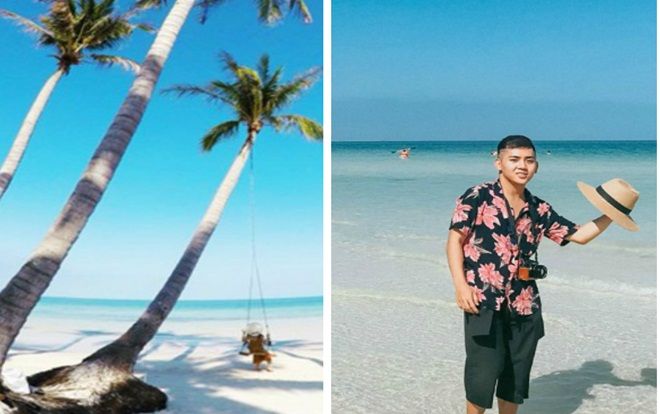 'Chàng trai mét 52' khám phá hòn đảo dừa đẹp như postcard